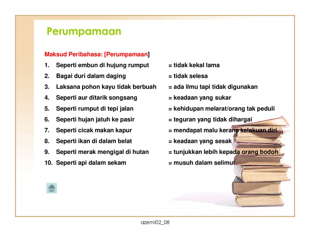 Seperti Embun Di Hujung Rumput 意思 : Kamus Peribahasa Bergambar Membalik ...